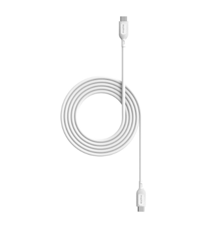 MOPHIE Essentials USB-C to USB-C 60W 數據線 2米 白色 