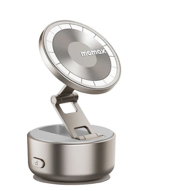 MOMAX 1-SNAP GO電動吸盤支架 鈦金