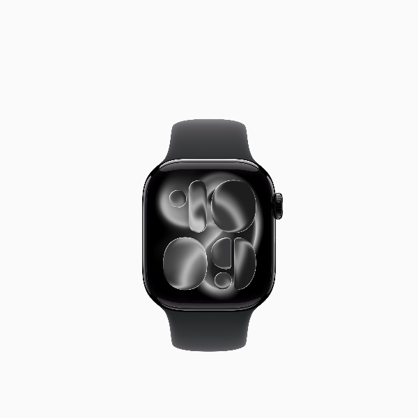 APPLE Watch S11 GPS 42mm Jet Black with Black Sprot Band-S/M