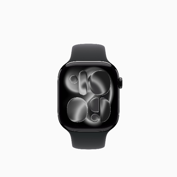 APPLE Watch S11 GPS 46mm Jet Black with Black Sport Band-M/L