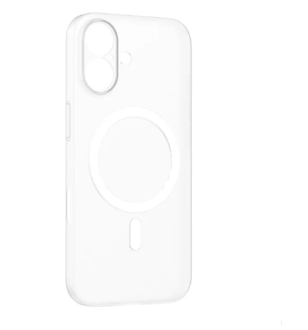 MOMAX iPhone 17 CaseForm Lite 磁吸保護殼 透明白