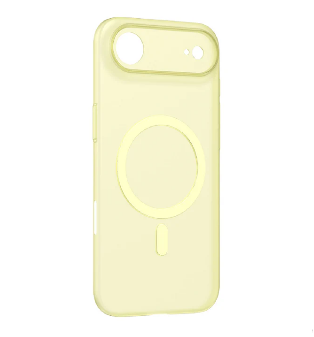 MOMAX iPhone 17 Air CaseForm Lite 磁吸保護殼 透明黃