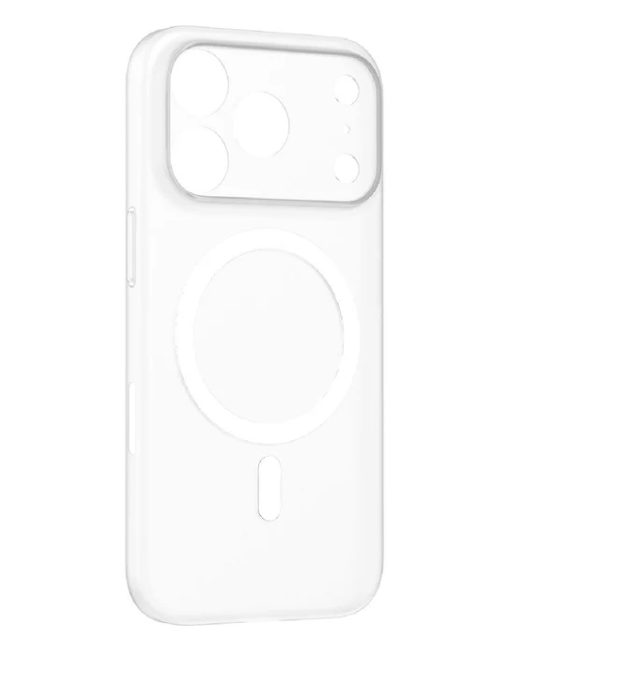 MOMAX iPhone 17 Pro CaseForm Lite 磁吸保護殼 透明白