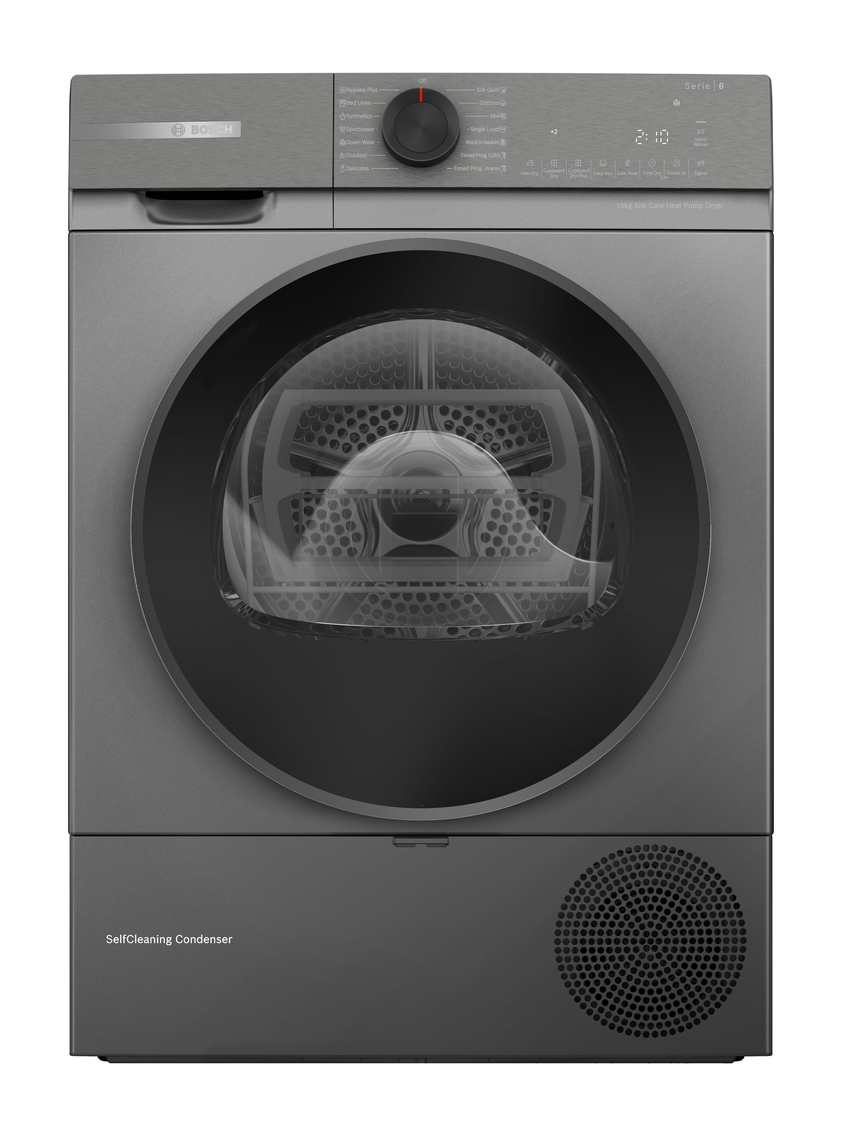 BOSCH [i]9KG熱泵式冷凝乾衣機 WQB254C1HK 黑色