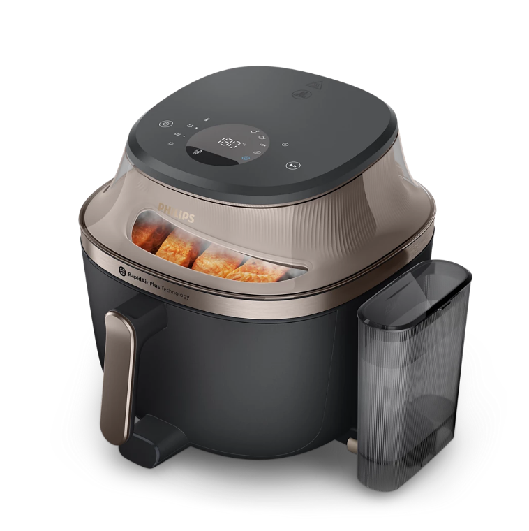 PHILIPS 7.2L多功能蒸焗空氣炸鍋 NA547/07 黑