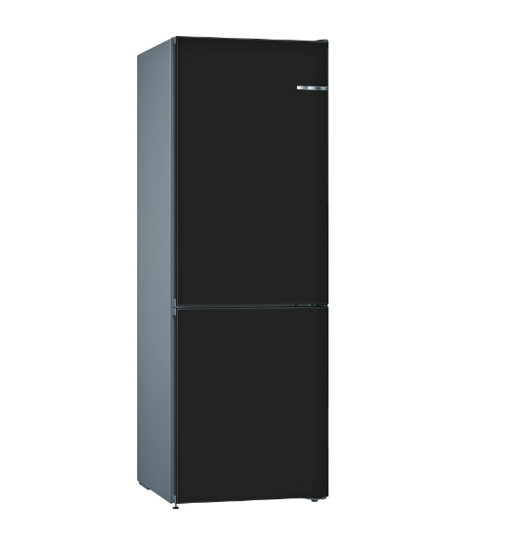 BOSCH 326L獨立式雙門雪櫃 KVN36CZEA2 時尚黑