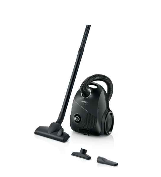 BOSCH 塵袋式吸塵機 BGBS2BA1GB 黑色