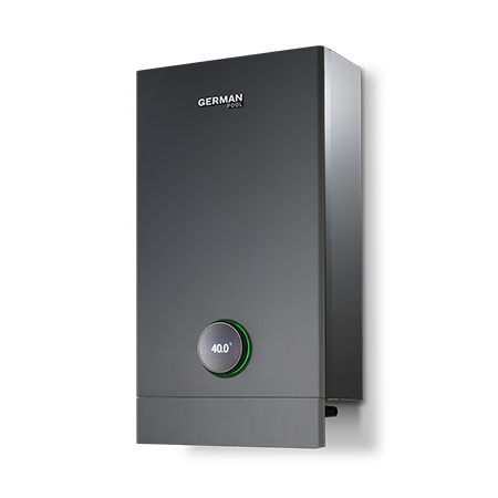 GERMANPOOL 13L石油氣熱水爐頂排式 GPS413-LG-U 炭灰色