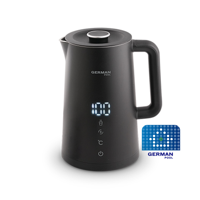 GERMANPOOL 1.7L WIFI智能無線電水壺 KTW-117-SC 黑