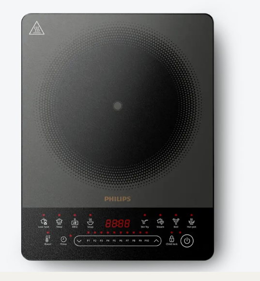PHILIPS 2000W超薄觸控式電磁爐 HD5850/98