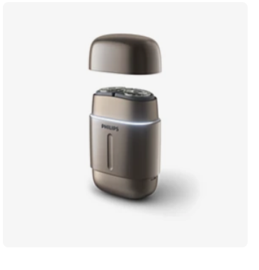 PHILIPS 便攜式電鬚刨 RQ903/06 灰金色