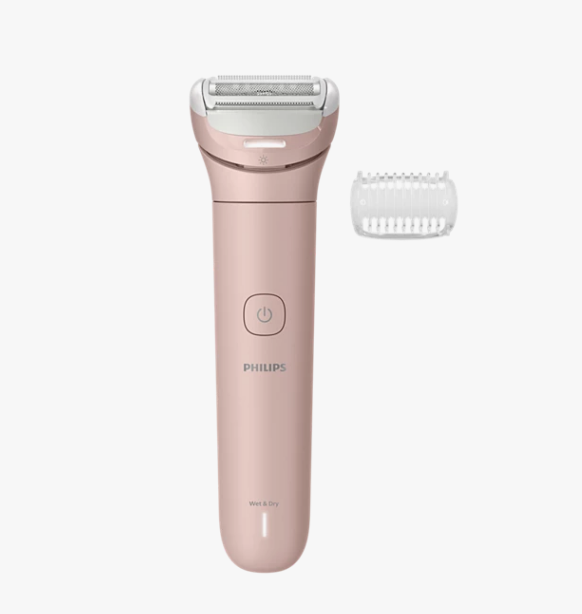 PHILIPS 乾濕無線脫毛器 BRL129/00 淺粉色