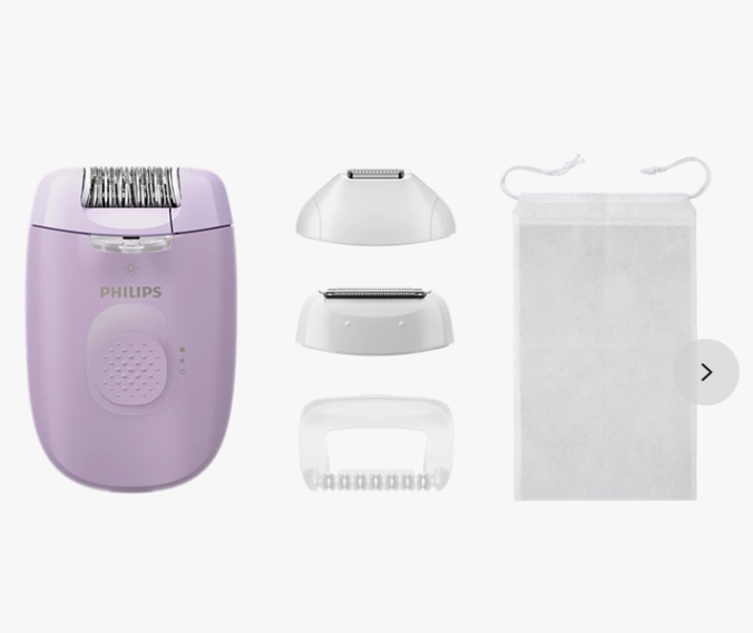 PHILIPS 有線脫毛器 BRE257/00 淺紫色