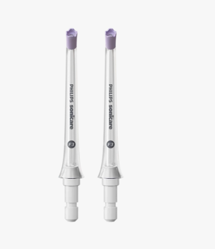 PHILIPS 牙縫清潔機X型四向水流噴嘴 HX3062/01 2枝裝