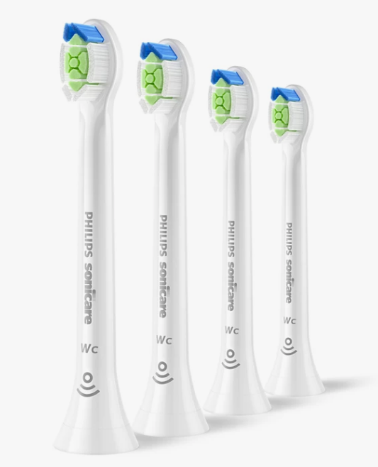PHILIPS 亮白牙齒專用刷頭 4枝裝 HX6074/85 白