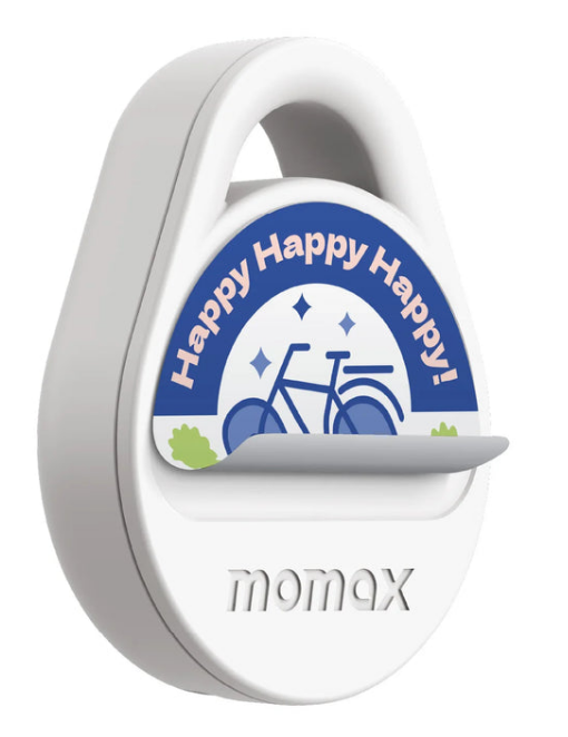 MOMAX Pinpop2 X 可充電迷你全球定位器 白 