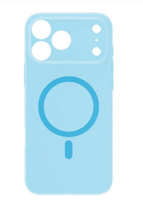 MOMAX iPhone 18 Pro Max SOMA Slim Case 磁吸保護殼 透藍
