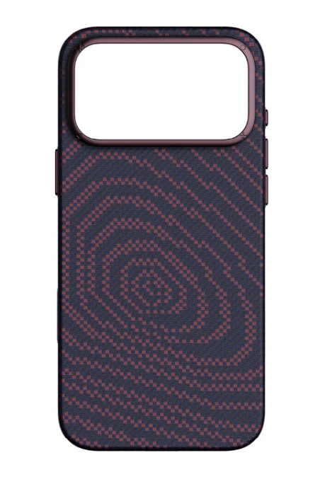 MOMAX iPhone 18 Pro Max SOMA Carbon Case 磁吸保護殼 酒紅